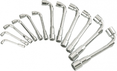 SET OF 12 POLISHED OPEN-ENDED PIPE WRENCHES 6X6 SIDED IN MM. Nigeria-Materiels.com is dedicated to providing premium industrial and electrical supplies. Your satisfaction is our goal.