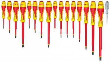 17 PIECE ULTIMATE INSULATED 1000V SCREWDRIVER SET - ERGONOMIC BI-COMPONENT HANDLE. Explore our range of electrical and industrial products at Nigeria-Materiels.com. We deliver excellence in every order.