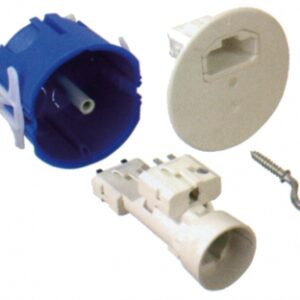 COMPLETE KIT "DCL BLUEFIX" IS ATTACHED WITHOUT TOOL Ø 67 WITH COVER AND SOCKET PLUG. Nigeria-Materiels.com is dedicated to providing premium construction and hardware materials. Your satisfaction is our priority.