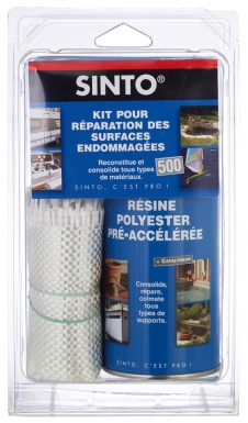 SYNTOPHER 500 KIT - 1/2 L RESIN, 1/2 M2 FABRIC. Find durable industrial and electrical materials at Nigeria-Materiels.com. We are committed to excellence.