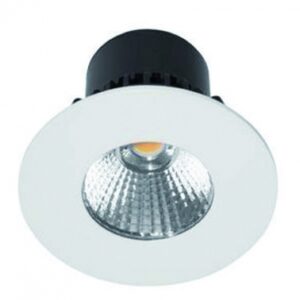 FIXED LED ROUND RECESSED SPOTLIGHT KIT IP65 7W 460 LM 3000° K MATT WHITE. Find durable plumbing and electrical materials at Nigeria-Materiels.com. We are committed to your success.