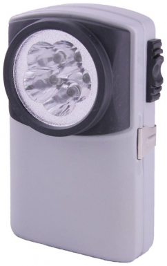 METAL FLASHLIGHT 5 LED - LOW CONSUMPTION - 3R12 4.5V BATTERY (NOT SUPPLIED). Find the best plumbing and construction materials at Nigeria-Materiels.com. We are your trusted partner.