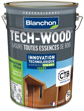 TECH-WOOD® LASURE - INDICATIVE COVERAGE: 10-14 M2/L/COAT - GREY WOOD - 5L PACKAGING. Nigeria-Materiels.com offers high-quality hardware and industrial tools. Trust us for all your project needs.