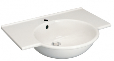 SAPHO 65 X 52 CM COUNTERTOP SINK - WITH OVERFLOW. Find high-quality hardware and plumbing products at Nigeria-Materiels.com. We cater to both small and large-scale projects.