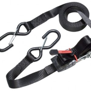 LOT 2 RATCHET STRAPS WITH S HOOKS Ø 25 MM LG. 4.25 M 400 KG. Nigeria-Materiels.com is your go-to source for plumbing and hardware supplies. Enjoy a seamless shopping experience.