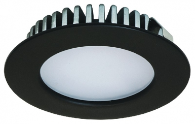 RECESSED/WALL MOUNTED LIGHT, ROUND, HÄFELE LOOX LED 2020, ZINC-PLATED ALLOY, 12 V 3.2 W 142 LM 3000°K - BLACK. Explore our collection of construction and plumbing products at Nigeria-Materiels.com. We deliver excellence in every order.