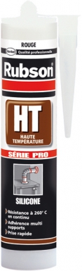 RUBSON HT MASTIC - HIGH TEMPERATURE - RED - 300 ML CARTRIDGE. Discover premium industrial and plumbing products at Nigeria-Materiels.com. We deliver excellence in every order.