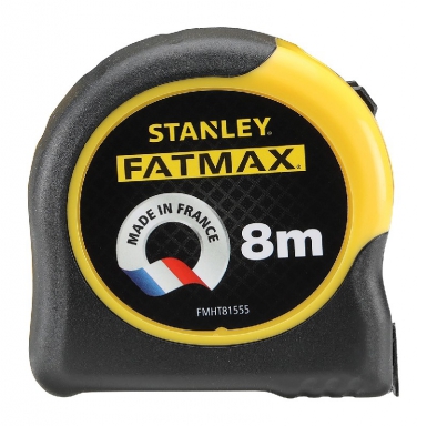 MEASURING TAPE BLOCK. FATMAX BLADE ARMOR, BIMAT. ANTI-SHOCK, AUTO RETURN, ULTRA-THICK TAPE - 8 M X 32 MM. Explore our range of electrical and construction products at Nigeria-Materiels.com. We deliver quality and reliability.