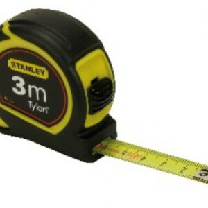 TYLON BIO-MATERIAL LOCKING TAPE MEASURE, AUTO RETURN - 3M X 12.7MM. Nigeria-Materiels.com offers high-quality plumbing and construction supplies. Trust us for all your project needs.