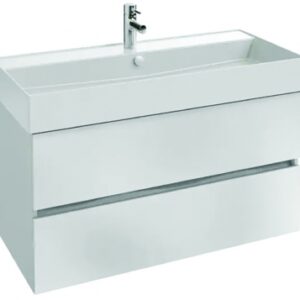 TOLBIAC 100 CM UNDER-VANITY CABINET - 2 DRAWERS - WEIGHT: 31.3 KG - DIMENSIONS: 456 X 520 X 985 MM - WHITE MELAMINE COLOR. Nigeria-Materiels.com is your trusted source for plumbing and electrical supplies. Shop with confidence and ease.