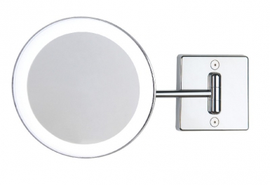 LED ILLUMINATED MAGNIFYING MIRROR - Ø 23 X 31 CM - CHROMED BRASS/CHROMED ABS. Nigeria-Materiels.com is your one-stop shop for electrical and hardware needs. Enjoy a seamless shopping experience.