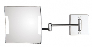 LED ILLUMINATED MAGNIFYING MIRROR DOUBLE ARM - H 20 X 20 X 46 CM - CHROME BRASS/CHROME ABS. Explore our collection of construction and plumbing products at Nigeria-Materiels.com. We deliver excellence in every order.