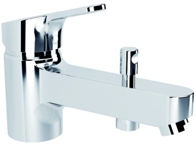 OLYOS NEW SINGLE-HOLE BATH-SHOWER MIXER WITH FIXED SPOUT - CHROME FINISH. Find the best construction and hardware materials at Nigeria-Materiels.com. We are your trusted partner.