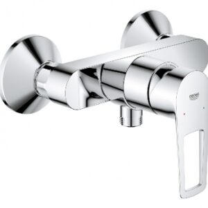 BAULOOP WALL MOUNTED SHOWER MIXER - CHROME FINISH. Shop for premium plumbing and electrical products at Nigeria-Materiels.com. We deliver quality and reliability.