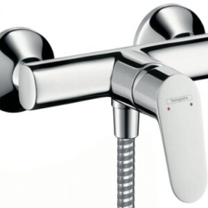 FOCUS WALL MOUNTED SHOWER MIXER - CHROME FINISH. Explore our collection of construction and hardware products at Nigeria-Materiels.com. We deliver quality and value.