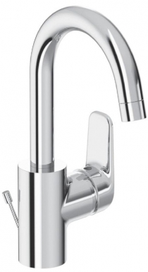 OKYRIS C3 SINGLE-HOLE SINK MIXER WITH HIGH SWIVEL TUBE SPOUT - CHROME FINISH. Nigeria-Materiels.com is your go-to source for plumbing and hardware supplies. Enjoy a seamless shopping experience.