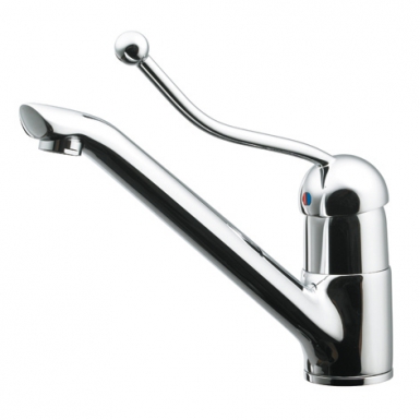 OKYRIS 2 CLINIC SINGLE HOLE SINK MIXER WITH SWIVEL CAST SPOUT - CHROME FINISH. Nigeria-Materiels.com offers high-quality industrial and electrical materials. Trust us for all your project needs.