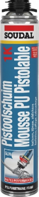 PU FOAM "1K" GUNABLE EXPANSIVE POLYURETHANE FILLING, INSULATION BONDING - 700 ML CARTRIDGE. At Nigeria-Materiels.com, we provide reliable and durable construction materials. Explore our wide range of hardware and industrial products.