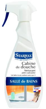 SHOWER CABIN ANTI-LIME CLEANER - REMOVES DIRT, SOAP DEPOSITS AND LIME FILM - 500 ML SPRAYER. Find the best construction and hardware materials at Nigeria-Materiels.com. We are your trusted partner.