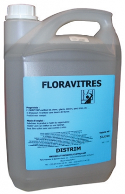 FLORAVITRES CLEANER - CLEANS AND DEGREASES - WINDOWS, MIRRORS, ETC - 5 L. Nigeria-Materiels.com is your go-to source for construction and hardware supplies. Enjoy a seamless shopping experience.