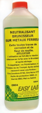 NEUTRALIZING BROWNER ON FERROUS METALS – PREVENTS CORROSION AND RUST – 0.5 L. Shop for reliable industrial and construction materials at Nigeria-Materiels.com. We are here to support your success.