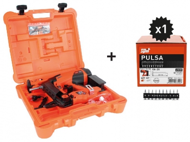 PULSA P40P GAS NAILER PACK - 500 C6-20 NAILS FREE. Nigeria-Materiels.com provides top-notch electrical and construction materials. Your projects deserve the best.