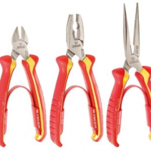 PACK OF 3 1000V PLIERS - LONG NOSE PLIERS, COMBINATION PLIERS, CUTTING PLIERS. Nigeria-Materiels.com is dedicated to providing premium industrial and plumbing supplies. Your satisfaction is our goal.