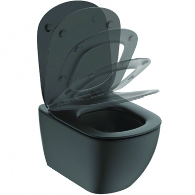 TESI WC PACK - 53.5 X 36.5 CM - ULTRA-THIN SEAT WITH FALL BRAKE - AQUABLADE TECHNOLOGY (NO TRADITIONAL FLANGE) - MATTE BLACK. Shop for reliable industrial and construction materials at Nigeria-Materiels.com. We are here to support your success.