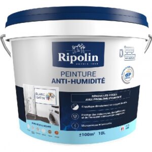 ANTI-HUMIDITY PAINT FOR INTERIOR WALLS MICROPOROUS AND WASHABLE - APPLIES TO DAMP, NON-BURIED WALLS (PLASTER, COATING, CEMENT, CONCRETE BLOCK, CONCRETE, STONE, BRICK) - SATIN WHITE - 10L. Nigeria-Materiels.com is dedicated to providing premium electrical and industrial supplies. Your satisfaction is our goal.