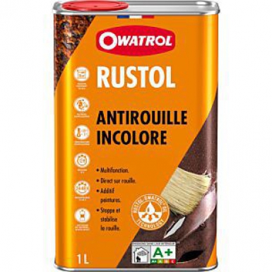 RUSTOL ANTI-RUST PAINT - COLORLESS - 1 L. Shop for durable plumbing and electrical materials at Nigeria-Materiels.com. We are committed to your satisfaction.