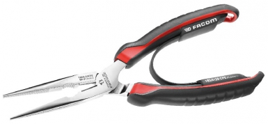 LONG HALF-ROUND NOSE PLIERS - LENGTH 200 MM - MAX Ø CU 3.5 MM. Nigeria-Materiels.com provides top-notch electrical and construction materials. Your projects deserve the best.