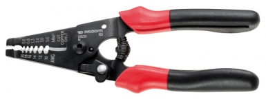 CUTTING AND STRIPPING PLIERS - STRIPPING CAPACITY FROM 0.8 TO 7 MM2 - LENGTH 150 MM. Your go-to online store for electrical and construction materials is Nigeria-Materiels.com. We ensure quality and affordability.