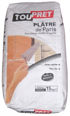 PLASTER OF PARIS FOR FILLING, STRAIGHTENING AND SEALING WITH QUICK SETTING - INTERIOR - ALL NEW OR RENOVATED SUPPORTS - 15 KG. Discover top-quality construction and hardware products at Nigeria-Materiels.com. We deliver excellence in every order.