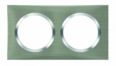 DOOXIE SQUARE PLATE 2 POSITIONS BRUSHED STAINLESS STEEL EFFECT FINISH. Nigeria-Materiels.com is dedicated to providing premium industrial and plumbing supplies. Your satisfaction is our goal.