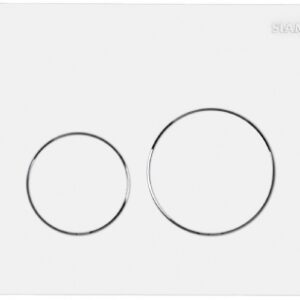 SPHERE/INGENIO DOUBLE BUTTON TRIGGER PLATE - WHITE ABS, WHITE BUTTONS. Your go-to online store for electrical and construction materials is Nigeria-Materiels.com. We ensure quality and affordability.