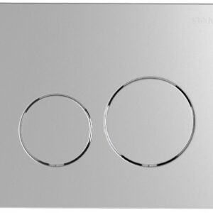 SPHERE/INGENIO DOUBLE BUTTON TRIGGER PLATE - MATT CHROME ABS, MATT CHROME BUTTONS. Discover top-quality hardware and construction supplies at Nigeria-Materiels.com. We are here to support your goals.