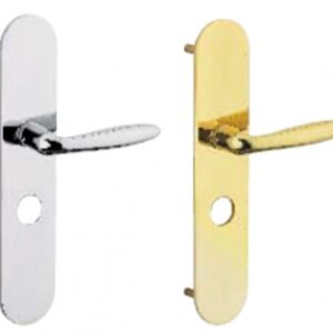 BANDOM PROTECTOR LEVER PLATE - DIM. 290 X 60 MM CHROME COLOR. Nigeria-Materiels.com is your one-stop shop for construction and hardware supplies. Enjoy a seamless shopping experience.