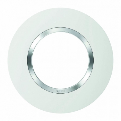 DOOXIE ROUND PLATE 1 POST WHITE FINISH WITH CHROME EFFECT RING. Explore our extensive catalog of industrial tools and materials at Nigeria-Materiels.com. We deliver quality and reliability.