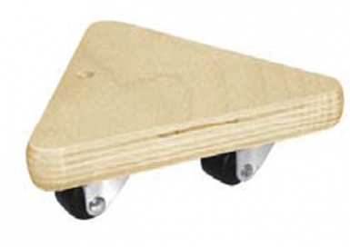 TRIANGULAR PLATFORM 3 WHEELS Ø 20MM - PLYWOOD THICKNESS 18MM - 34X34CM - LOAD 100KG. Nigeria-Materiels.com is your trusted partner for industrial and plumbing needs. Shop with us for reliable solutions.