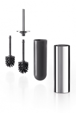 WALL MOUNTED AND FREESTANDING BRUSH HOLDER - MITO - CHROME. Nigeria-Materiels.com provides top-notch plumbing and electrical supplies. Your projects deserve the best tools.