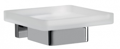 WALL MOUNTED SOAP DISH WITH SATIN GLASS DISH - LÉA - CHROME. Discover premium industrial and plumbing products at Nigeria-Materiels.com. We deliver excellence in every order.