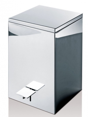 SQUARE PEDAL BIN - 5.5 L INNER CONTAINER - 32 X 20 X 20 CM - POLISHED STEEL. Explore our range of electrical and construction products at Nigeria-Materiels.com. We deliver quality and reliability.