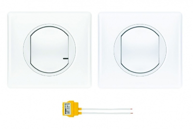 READY-TO-INSTALL CONNECTABLE CÉLIANE WITH 1 WIRELESS CONTROL WITHOUT BATTERY SELF-E AND 1 WIRED SWITCH - WHITE. Nigeria-Materiels.com offers a wide selection of plumbing and electrical products. Quality and affordability guaranteed.