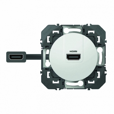 DOOXIE PRE-CONNECTED HDMI SOCKET WHITE FINISH. Nigeria-Materiels.com is dedicated to providing premium construction and hardware materials. Your satisfaction is our priority.