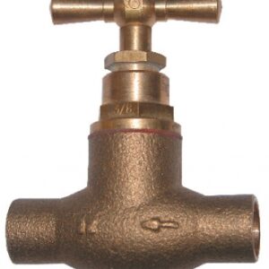 SOLDERING STOP VALVE DIE-CAST BRASS - HANDLE HEAD - Ø BORE 12. Nigeria-Materiels.com provides top-notch electrical and construction materials. Your projects deserve the best.