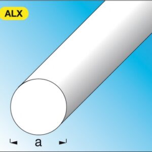 SOLID ROUND ALU. ANODIZED SILVER DIM. A: 4 MM LG. 1 M. Nigeria-Materiels.com offers high-quality industrial and electrical materials. Trust us for all your project needs.