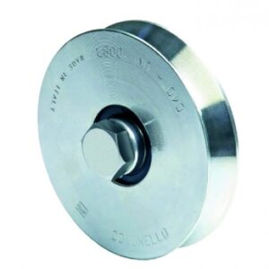 V-SHAPED GROOVE WHEEL Ø 100 X L 21 ZINC-PLATED STEEL 1 BEARING FORCE 200 KG. Nigeria-Materiels.com offers a wide range of hardware and electrical products. Quality and affordability guaranteed.