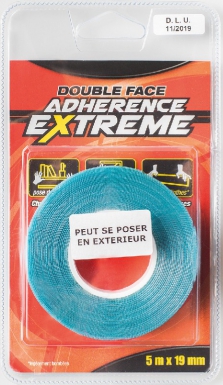 EXTREME GRIP DOUBLE SIDED ADHESIVE TAPE - HEAVY LOADS, SLIPPERY/POROUS SURFACES - 5M X 19MM. Shop for reliable construction and electrical supplies at Nigeria-Materiels.com. We are here to support your goals.