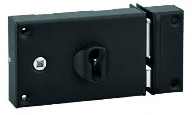 PE HORIZONTAL CYLINDER LOCK WITH 140X88 MM SQUARE 7 MM KEY - DTE. Nigeria-Materiels.com offers top-quality hardware and construction materials. Find everything you need for your projects in one place.