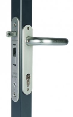 ALL STAINLESS STEEL BUILT-IN LOCK WITH 20 MM AXLE FOR PROFILES OF 40 MM AND MORE "FORTYLOCK. Explore our range of electrical and construction products at Nigeria-Materiels.com. We deliver quality and reliability.